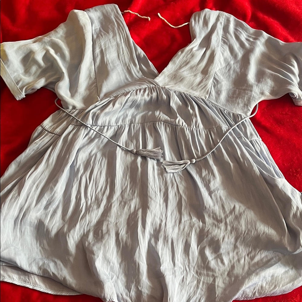 Elegant Light Blue  Women's dress